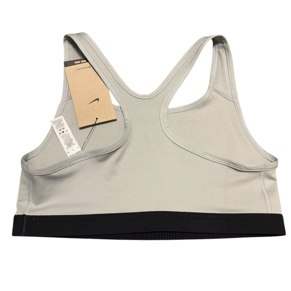 NWT Nike Girls Racerback Gray Sports Bra- Size XL - Picture 4 of 4